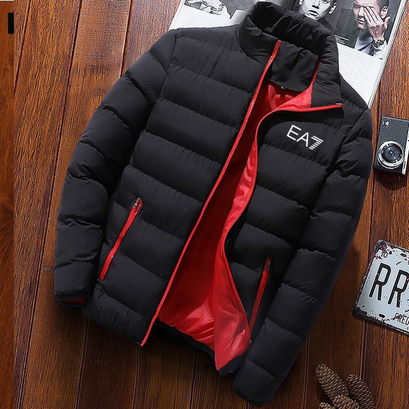 Winter Warm Men Cotton Jacket With Long Sleeves