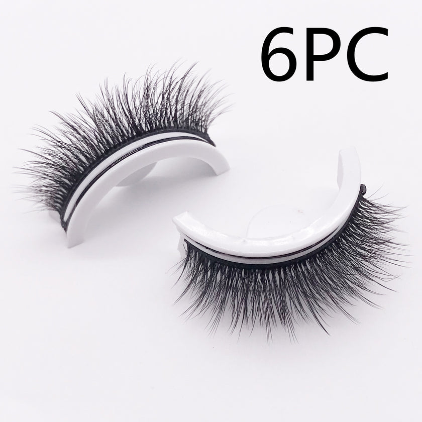 Reusable 3D silk Mink Lashes Natural False Eyelashes