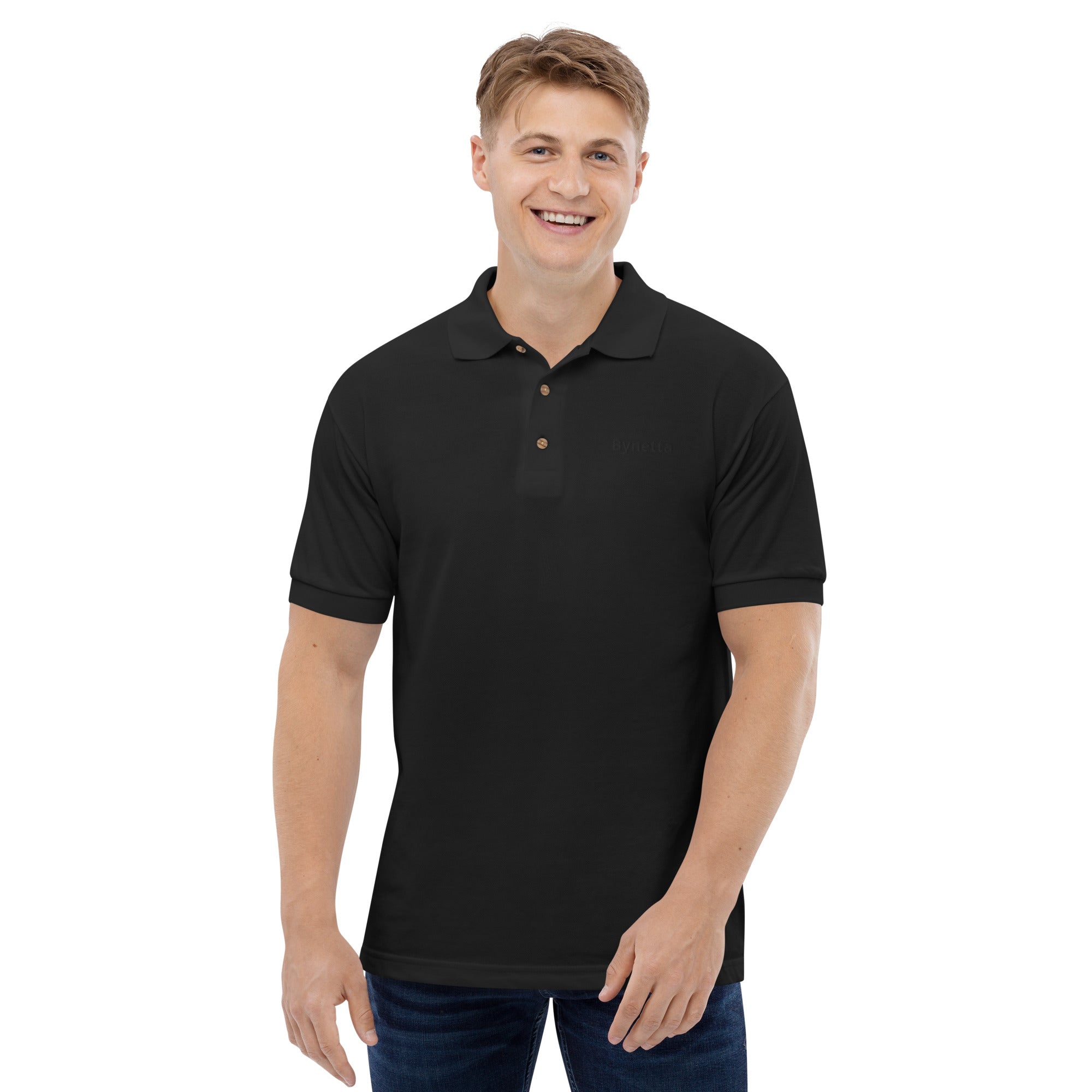 Bynetta Embroidered Polo Shirt