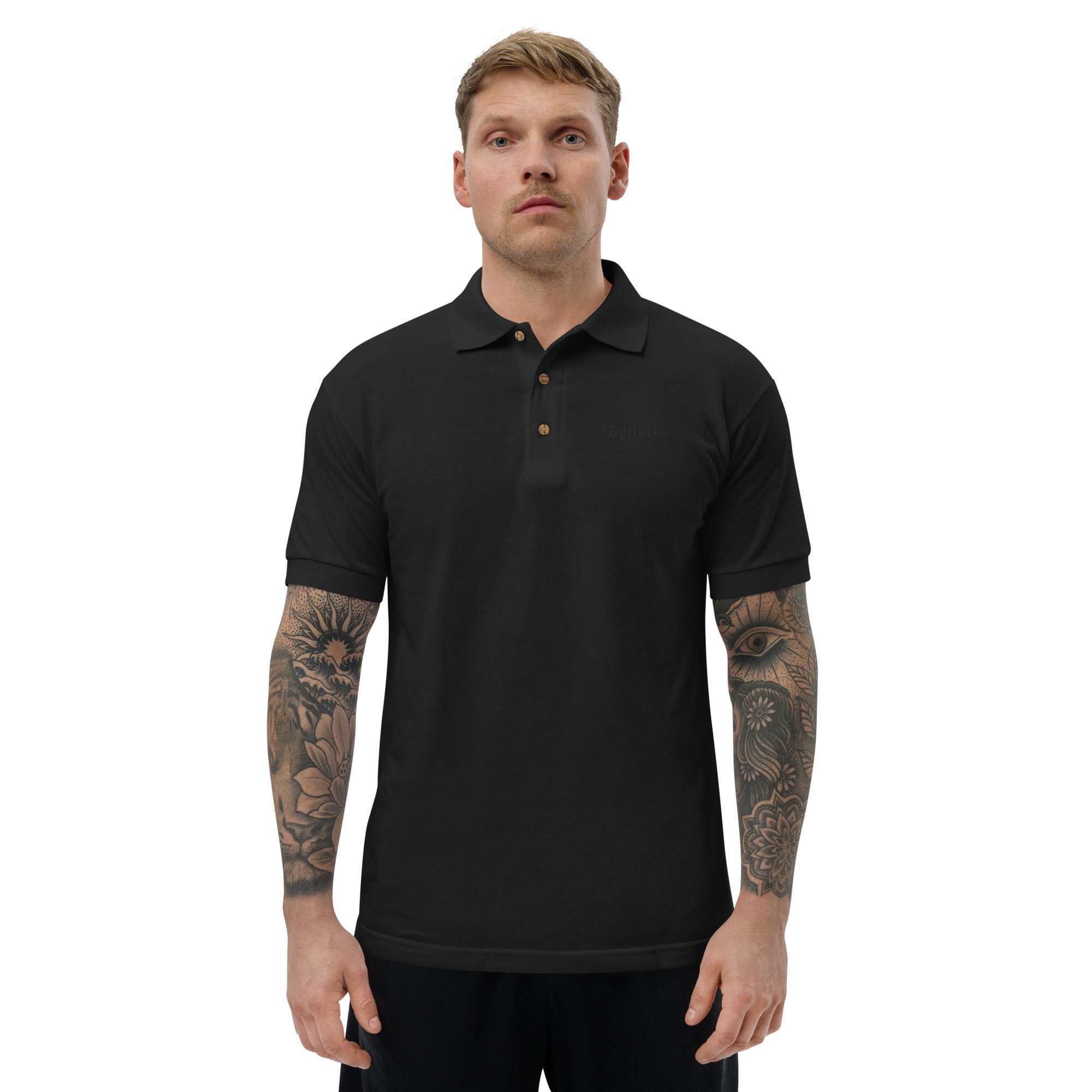 Bynetta Embroidered Polo Shirt