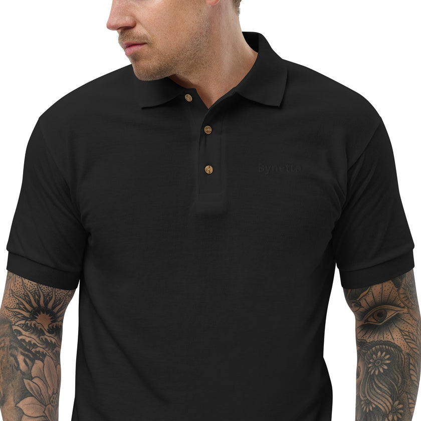 Bynetta Embroidered Polo Shirt