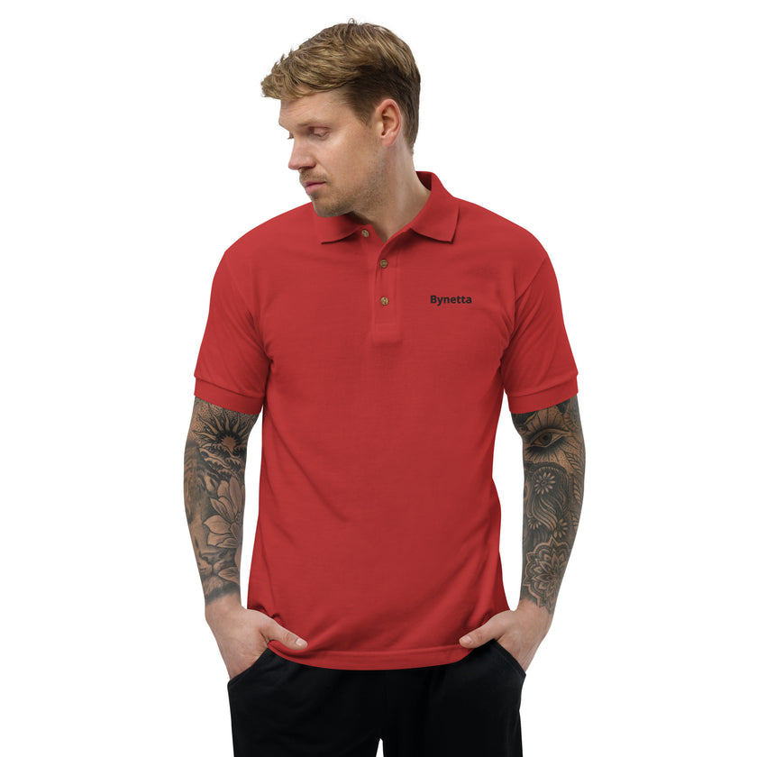 Bynetta Embroidered Polo Shirt