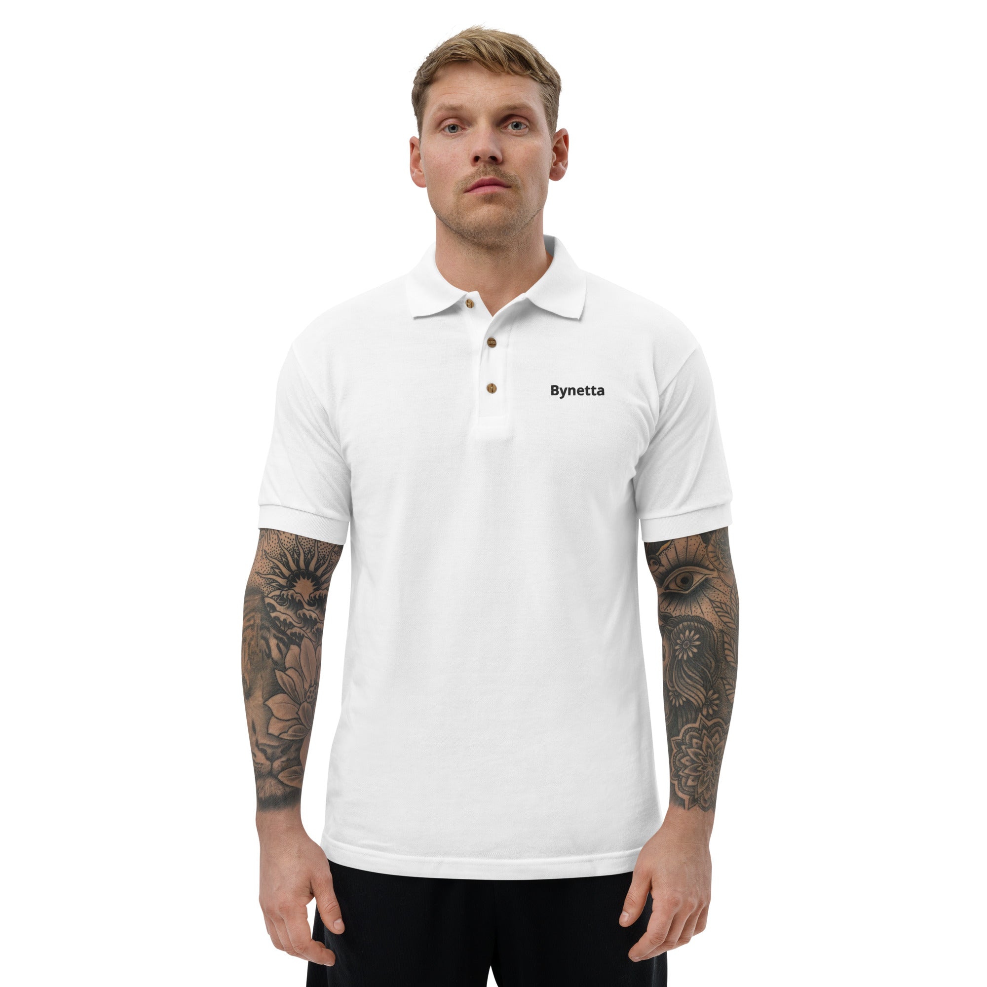 Bynetta Embroidered Polo Shirt
