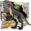 Remote Control R C Walking Dinosaur Toy With Shaking Head,Light Up Eyes & Sounds ,Velociraptor,Gift For Kids Amazon Platform Banned