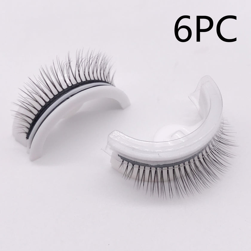 Reusable 3D silk Mink Lashes Natural False Eyelashes