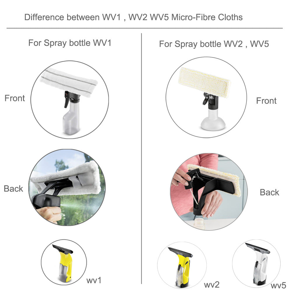 Fashion Window Cleaning Machine Replacement Cloth Karcher Watering Can Cloth Towel Thickening