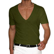 Men's Short Sleeved V-neck
