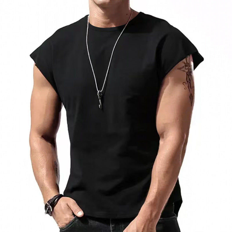 Men's Summer Sleeveless T-shirt And Camisole top