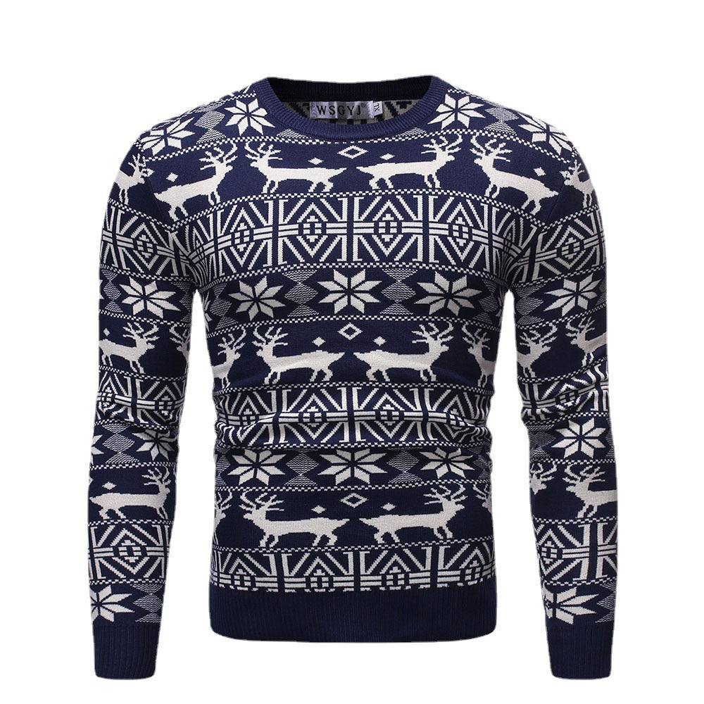 Printed Camouflage Casual Sweater Loose Top