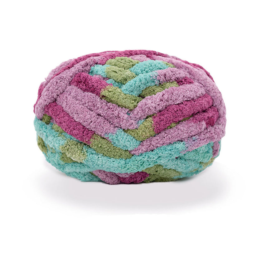 Hand-knitted Rug Weaving Rugs With Thick Yarns And Extra Thick Needles
