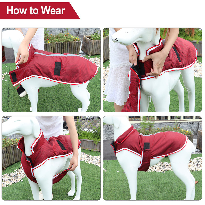 Autumn And Winter Warm Pet Leisure Waterproof Jacket