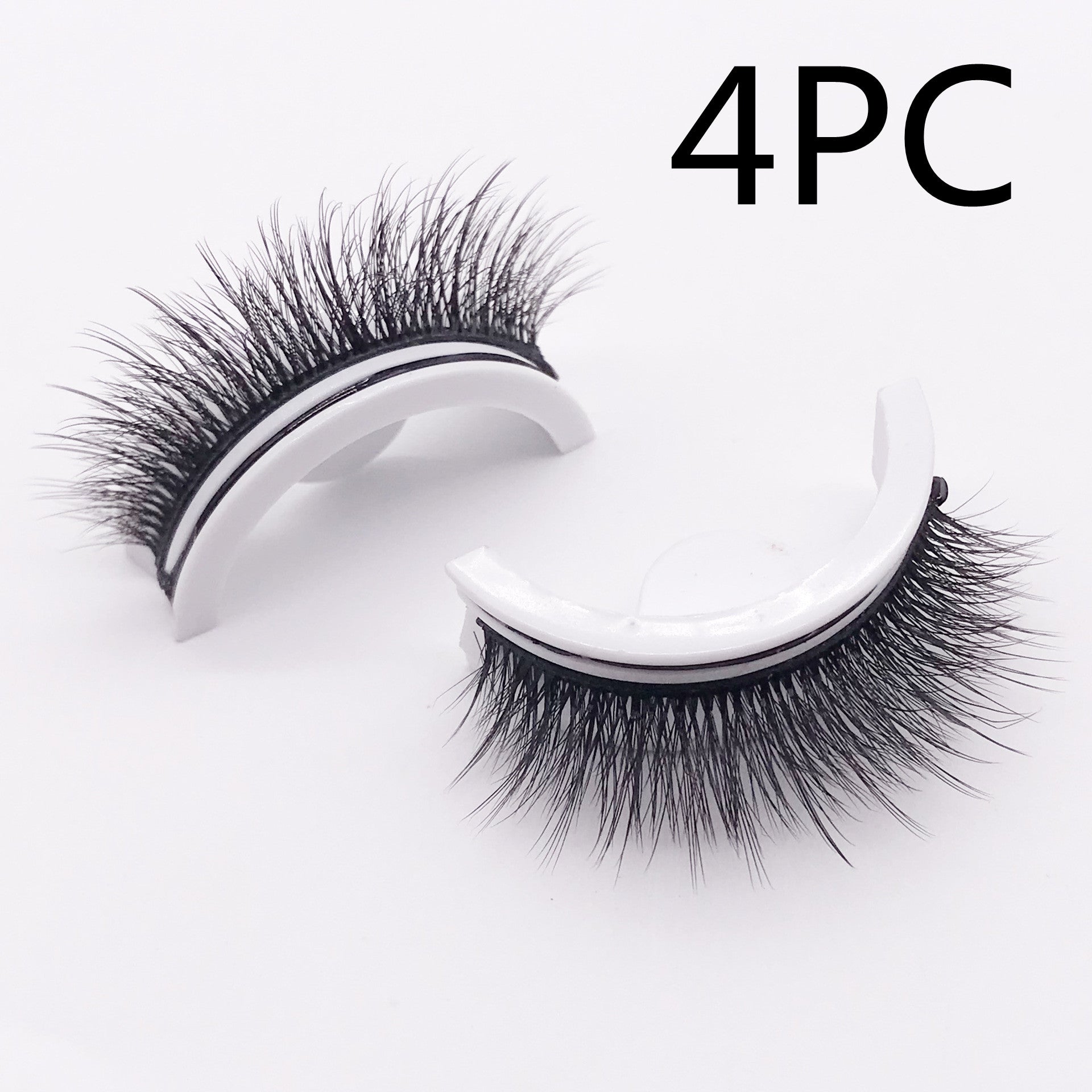 Reusable 3D silk Mink Lashes Natural False Eyelashes