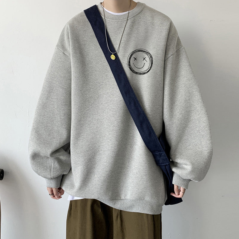 Loose Top Trendy All-match Hiphop High Street Handsome Print Jacket