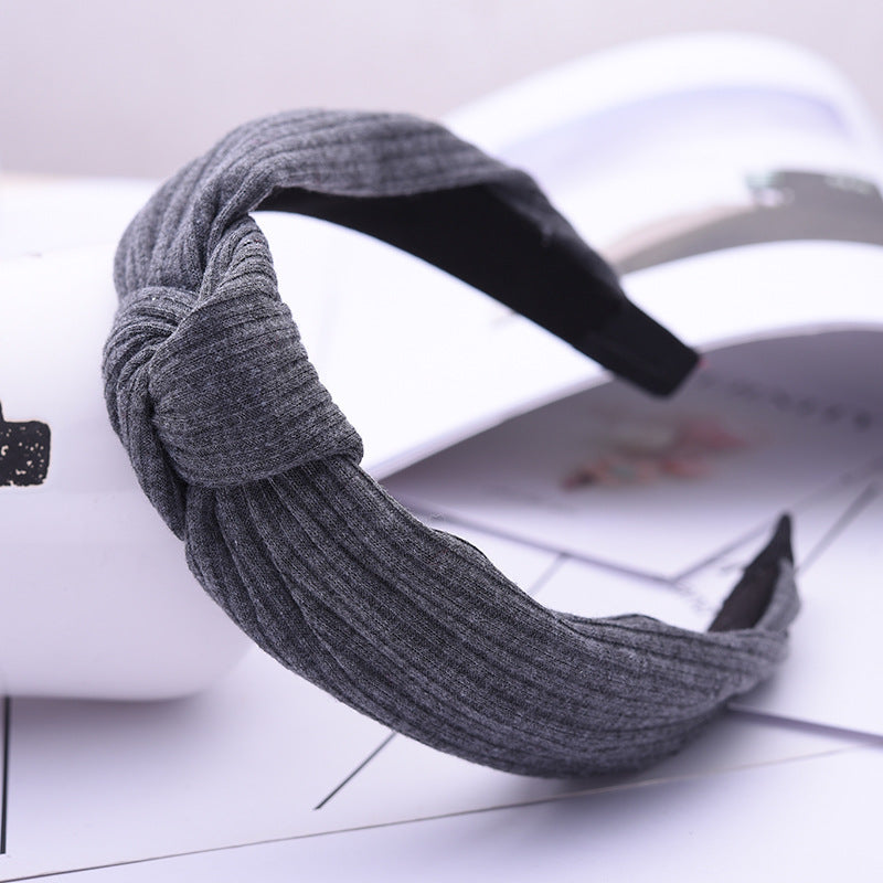 Alpscommerce Houndstooth Wide-brim Retro Headband Adult Hair Accessories