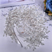 Alpscommerce Heavy Handmade Rhinestone Ice And Snow Queen Wedding Crown