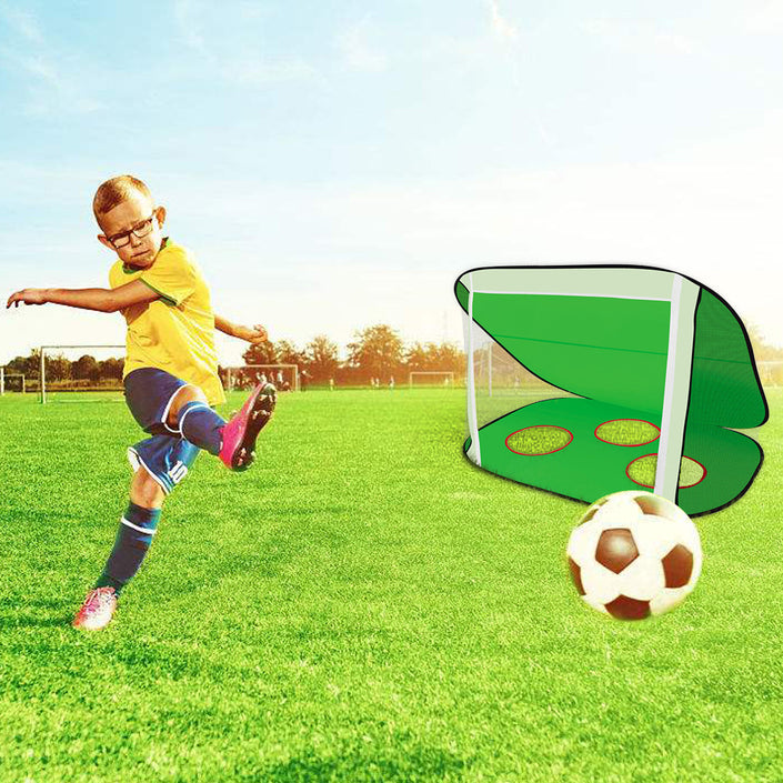 2 in 1 Up Kids Soccer Goal Portable Kids Soccer Net Kids Soccer Target