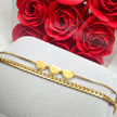 Niche Design Sense Multi-layer Winding Hand Rope Color Preservation 18K Gold Love Bracelet