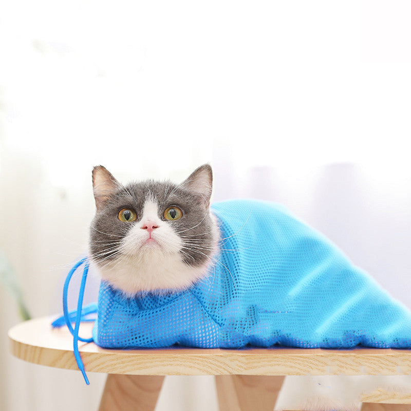 Cat Bag Cat Bath Artifact Special Cat Anti-scratch Bite Pet Nail Clipper Cat Bag Bag