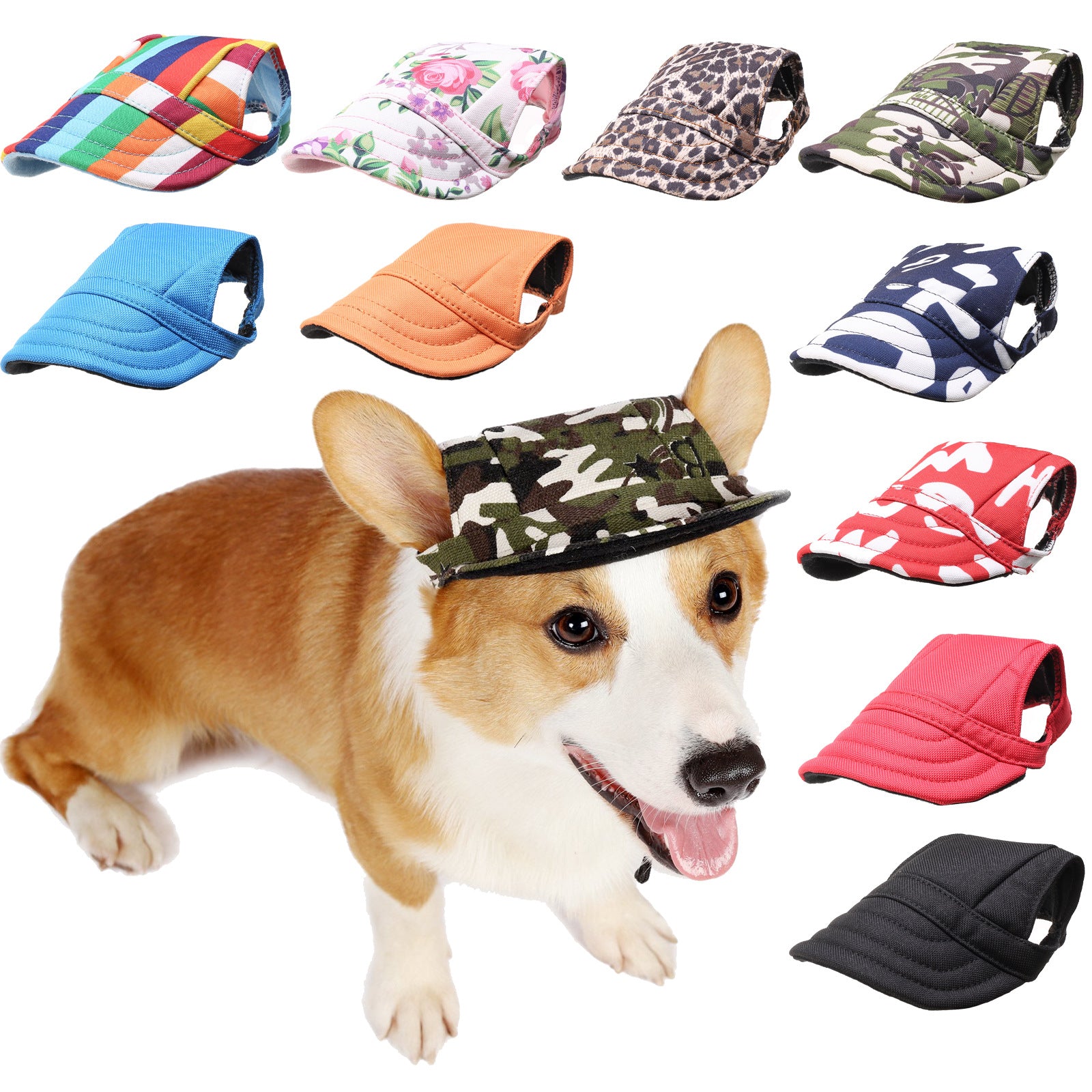 Alpscommerce Dog Costume Hat Baseball Outdoor Tourist Sun Hat