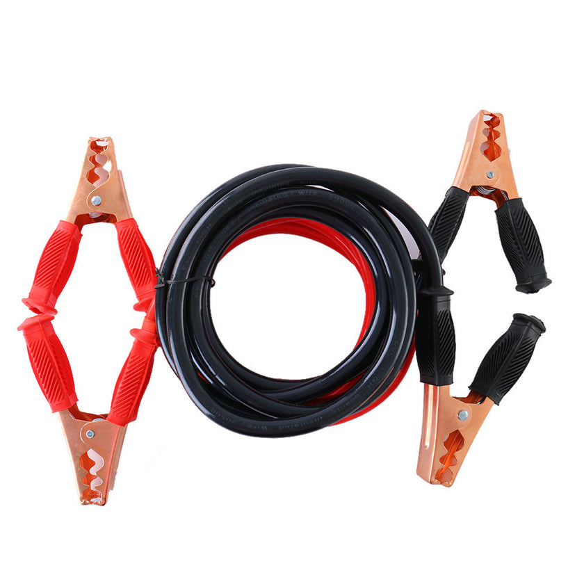 Heavy Duty Jumper Booster Cables Commercial Grade Battery 4 Gauge 10ft 1000 AMP