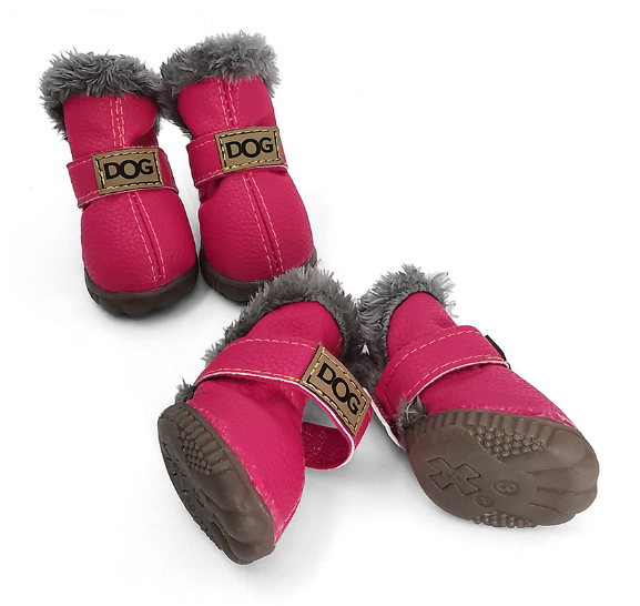 Dog Thick Snow Boots Keep Warm Teddy Autumn   Shoes
