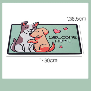 Cartoon Welcome Entrance Doormats Carpets Rugs For Home Bath