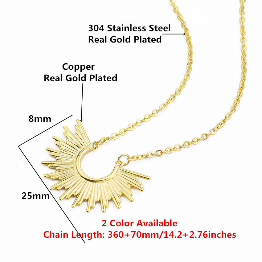 Ethnic Style Vintage Necklace Exaggerated Bohemian Tassel Pendant