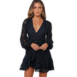 Women's Temperament Fashion Straps Lace Dress