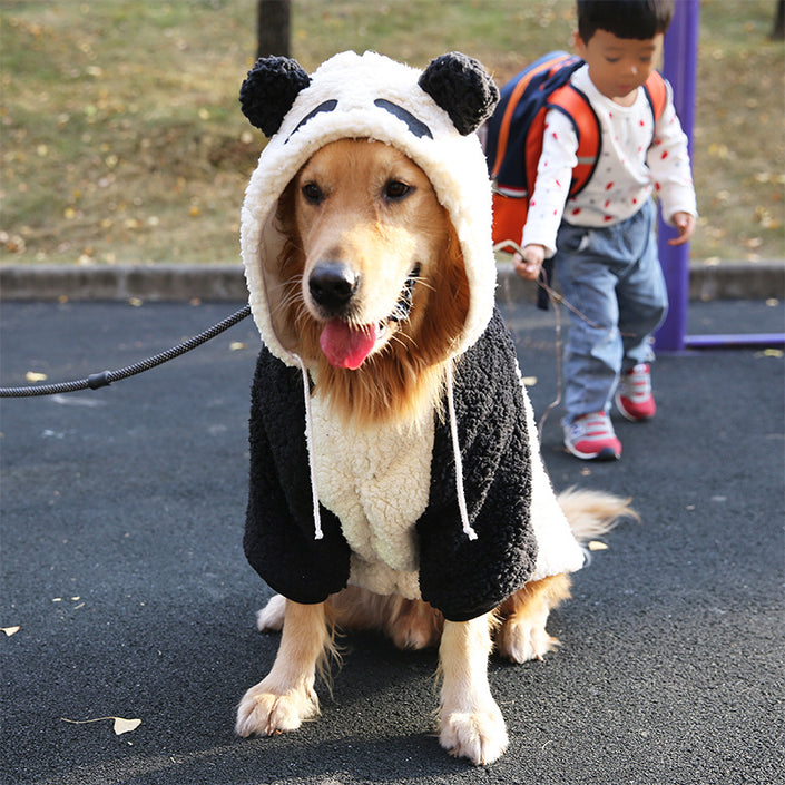 Medium And Large Dogs Thickened Pet Autumn And Winter Clothing
