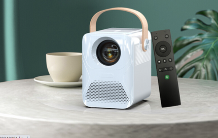 Projector Home HD 1080P Portable Projector Office Wifi Mobile Phone With Screen Home Theater