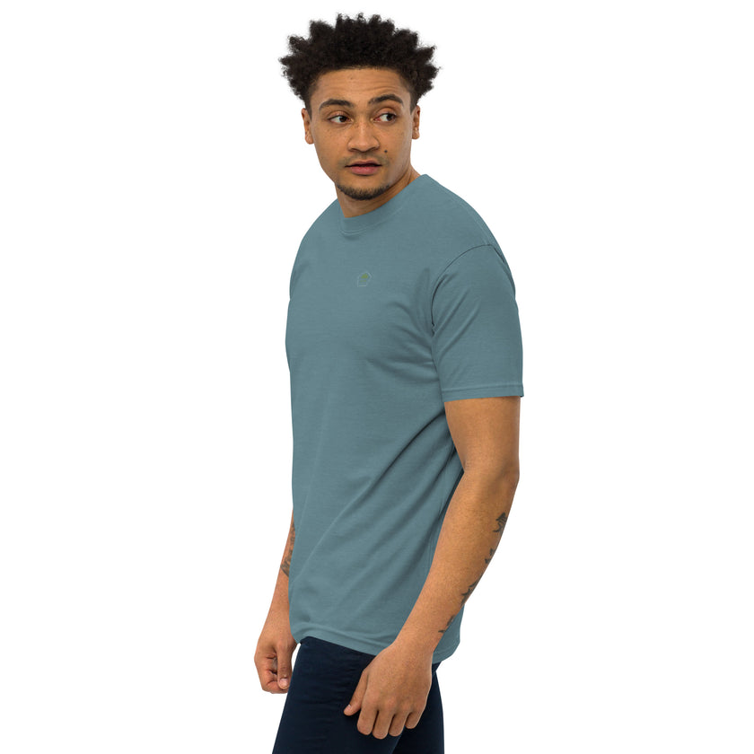Alpscommerce Men’s premium heavyweight tee T-shirt