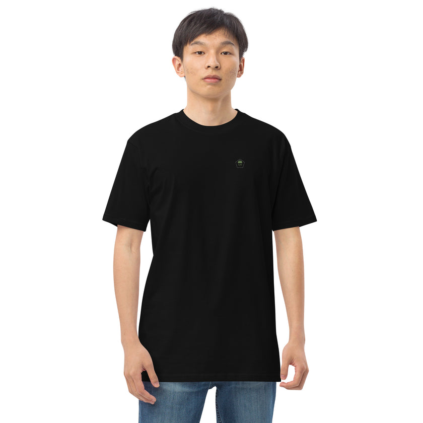 Alpscommerce Men’s premium heavyweight tee T-shirt