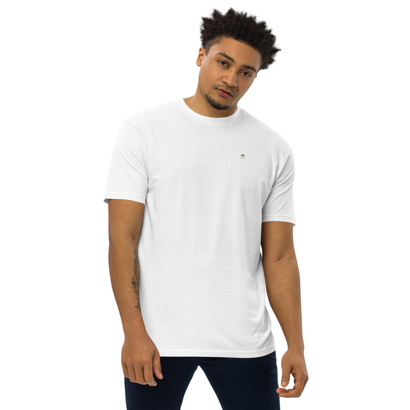 Alpscommerce Men’s premium heavyweight tee T-shirt